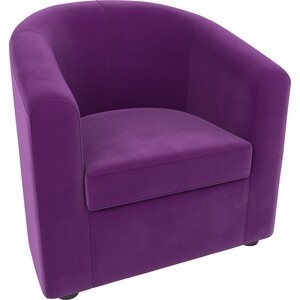 Кресло артмебель норден микровельвет фиолетовый preview 1
