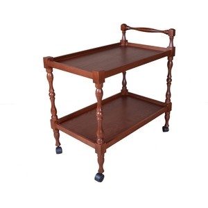 Стол сервировочный мебелик бридж средне-коричневый preview 1