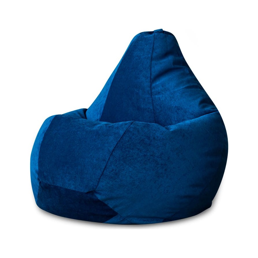 Кресло мешок dreambag тиффани xl синий 85х85х125см preview 1